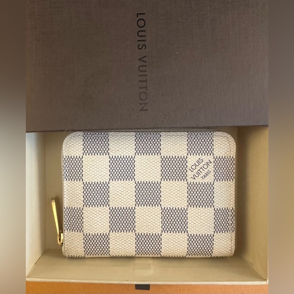 Louis Vuitton Damier Azur Compact Zippy Wallet With Box - Picture 9 of 9